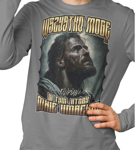 LONGSLEEVE Wszystko Mogę